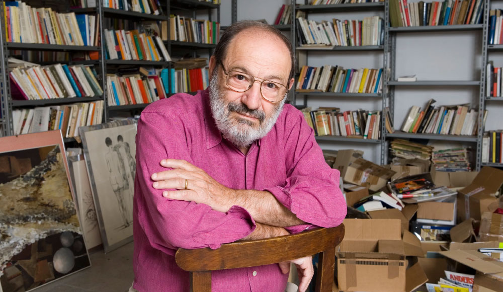 Umberto Eco, la biblioteca del mondo